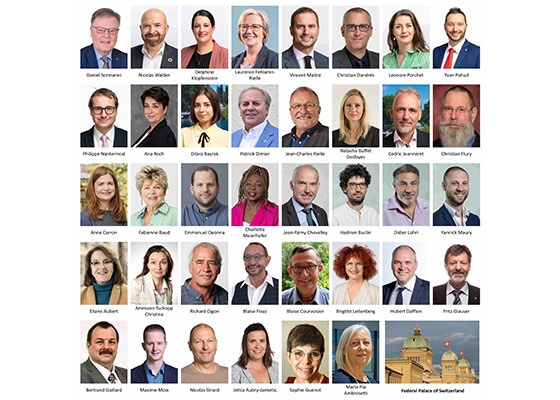 瑞士38位议员声援法轮功学员反迫害(1)